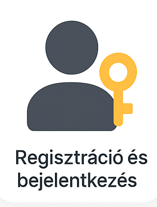 Regisztráció és bejelentkezés